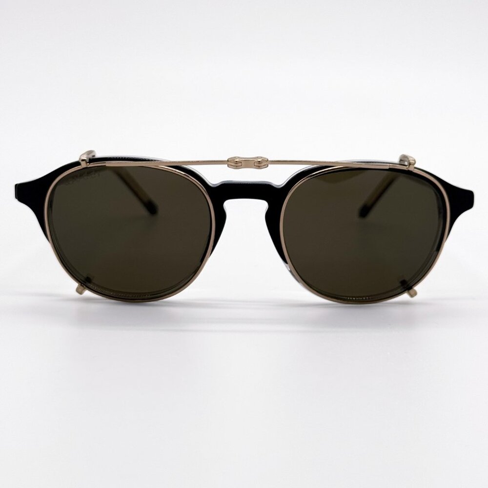 NEW GUCCI SUNGLASSES MEN ROUND BLACK GUCCI GG1212S 002 - Picture 6 of 15